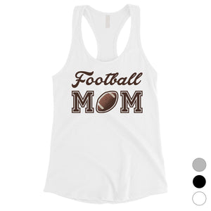 Football Mom Tank Top Womens Sleeveless Shirt Cute Mothers Day Gift