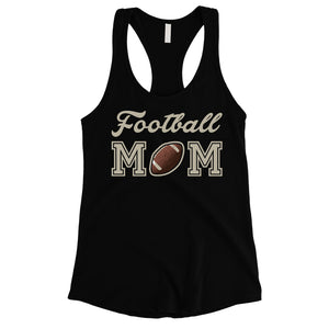 Football Mom Tank Top Womens Sleeveless Shirt Cute Mothers Day Gift