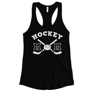 Hockey Mom Tank Top Womens Sleeveless Shirt Mother's Day Gift Ideas