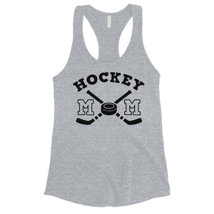 Hockey Mom Tank Top Womens Sleeveless Shirt Mother's Day Gift Ideas