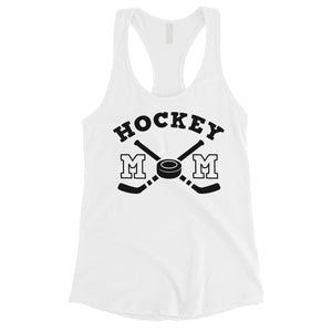 Hockey Mom Tank Top Womens Sleeveless Shirt Mother's Day Gift Ideas