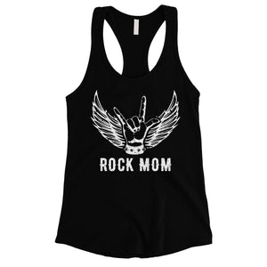 Rock Mom Tank Top Womens Sleeveless Shirt Cute Mother's Day Gift