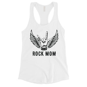 Rock Mom Tank Top Womens Sleeveless Shirt Cute Mother's Day Gift