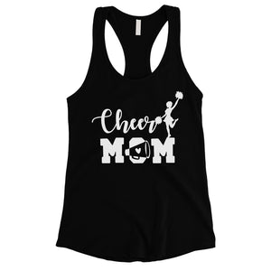 Cheer Mom Tank Top For Mother's Day Womens Sleeveless Gym Shirt