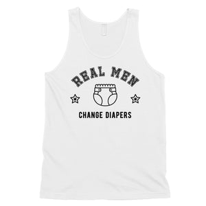 Real Men Change Diapers Mens Reliable Father's Day Sleeveless Top