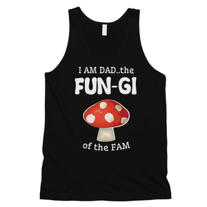 Fungi Dad Mushroom Mens Fatherly Humor Sleeveless Top Gift For Dad