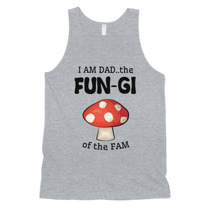 Fungi Dad Mushroom Mens Fatherly Humor Sleeveless Top Gift For Dad