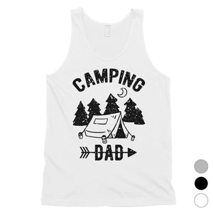 Camping Dad Mens Motivational Sweet Fun Sleeveless Top Dad Gift