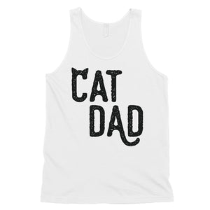 Cat Dad Mens Badass Passionate Cool Fun Father's Day Sleeveless Top