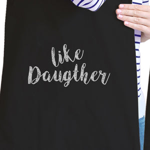 Like Daughter Like Mother Black Matching Tote Bag Mothers Day Gifts - 365INLOVE