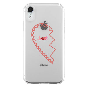 Best Friend Half Heart BFF Matching Phone Covers Creative Girly