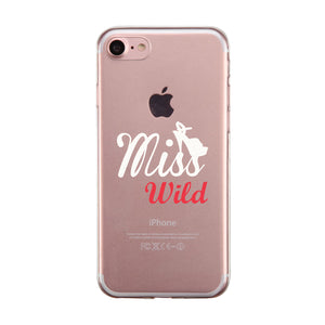 Miss Sweet Wild Shoes BFF Matching Phone Covers Chic Extra Gift