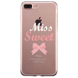 Miss Bow Miss Sunglass BFF Matching Phone Covers Simple Perfect