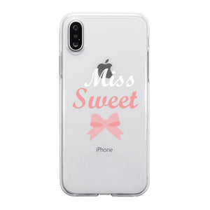 Miss Bow Miss Sunglass BFF Matching Phone Covers Simple Perfect