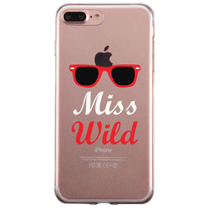 Miss Bow Miss Sunglass BFF Matching Phone Covers Simple Perfect