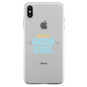 Bad Good Girl BFF Matching Phone Covers Classic Cool Friendship