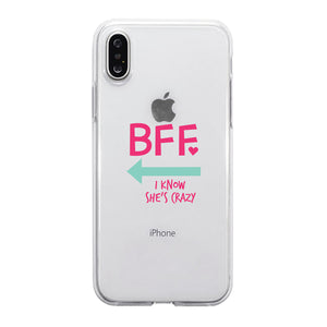 BFF Mint Pink Arrow BFF Matching Phone Covers Cool Friendship Gift