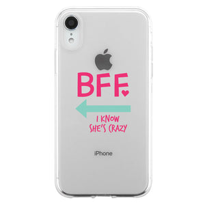 BFF Mint Pink Arrow BFF Matching Phone Covers Cool Friendship Gift