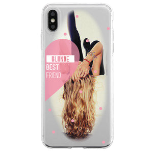 Every Brunette Blonde BFF Matching Phone Covers Pretty Perfect Chic