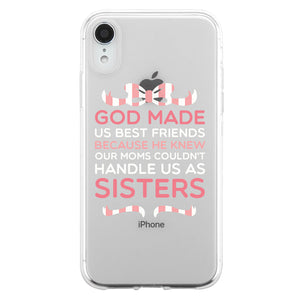 God Made Us BFF Matching Phone Covers Thoughtful Sister/Friend Gift