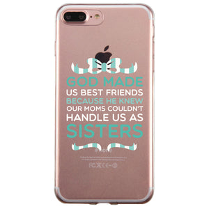 God Made Us BFF Matching Phone Covers Thoughtful Sister/Friend Gift