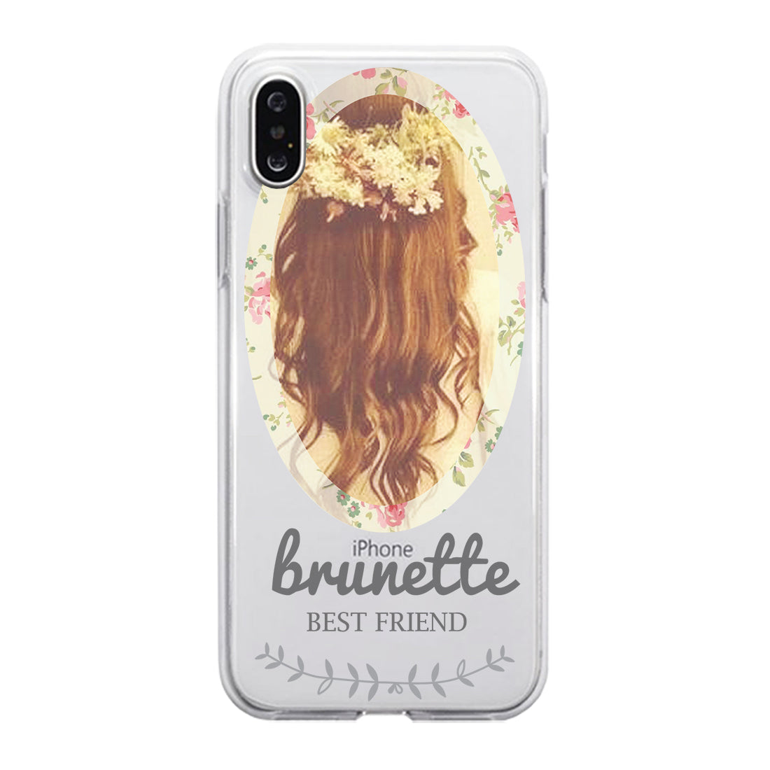 Floral Blonde Brunette BFF Matching Phone Covers Elegant Flowery - 365 IN  LOVE - Matching Gifts Ideas