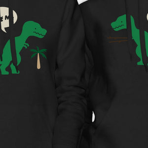 Hug Me T-rex BFF Hoodies Cute Matching Friendship Hooded Sweatshirt - 365INLOVE