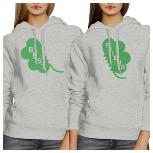 Best Friend Clover Best Friend Matching Hoodies For St Patricks Day - 365INLOVE