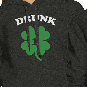 Drunk1 Drunk2 Best Friend Matching Hoodies Gift For St Patricks Day - 365INLOVE