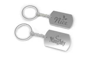 Nice and Naughty BFF Matching Key Chain Gift for Best Friends - 365INLOVE