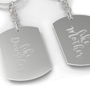 Like Daughter Like Mother Matching Kay chain Mothers Day Gift Ideas - 365INLOVE