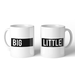 Big Little Boxed BFF Matching Gift Coffee Mugs 11 Oz Outstanding