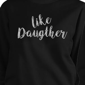 Like Daughter Like Mother Black Mom Daughter Matching Sweatshirts - 365INLOVE