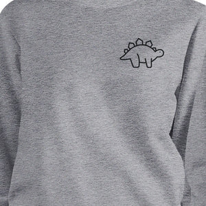 Dinosaurs BFF Matching Grey Sweatshirts