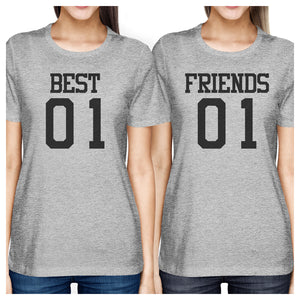 Best01 Friends03 BFF Matching Shirts Womens Best01 Friends03 Gifts