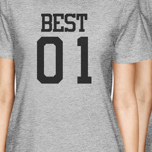 Best01 Friends03 BFF Matching Shirts Womens Best01 Friends03 Gifts