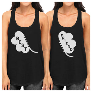 Best Friend Clover Cute BFF Matching Tank Tops For St Patricks Day - 365INLOVE