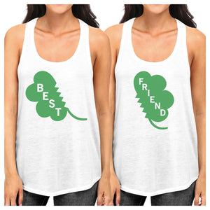 Best Friend Clover Best Friend Matching Tanks For St Patricks Day - 365INLOVE