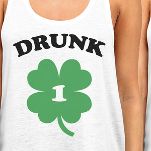 Drunk1 Drunk 2 Cute BFF Matching Tank Tops Pullover Funny Gift Idea - 365INLOVE