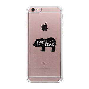 Mama Bear Clear Phone Case Unique Design Case For Baby Shower - 365INLOVE