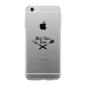 Best BBQ Dad Clear Phone Case - 365INLOVE