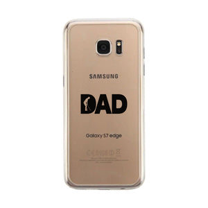 Dad Golf Clear Phone Case - 365INLOVE