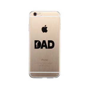 Dad Golf Clear Phone Case - 365INLOVE