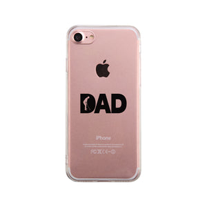 Dad Golf Clear Phone Case - 365INLOVE