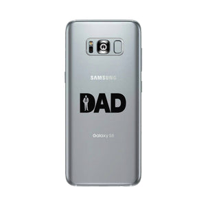 Dad Business Clear Phone Case - 365INLOVE