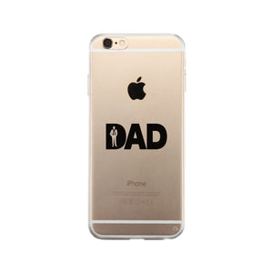 Dad Business Clear Phone Case - 365INLOVE