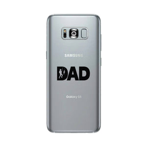 Dad Fish Clear Phone Case - 365INLOVE