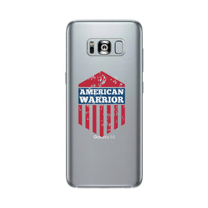 American Warrior Clear Phone Case - 365INLOVE