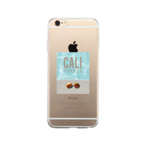 California Pool Sunglass Clear Phone Case - 365INLOVE