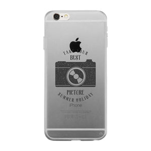 Take Your Best Picture Summer Holiday Clear Phone Case